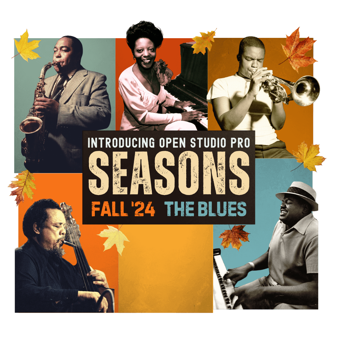 Introducing Open Studio Pro Seasons Fall '24 The Blues